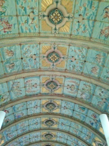 Painted ceilings at St Marys Catholic Church Bairnsdale